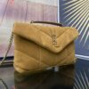 YSL Toy Puffer In Suede