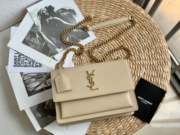 YSL Sunset Medium In Smooth Leather