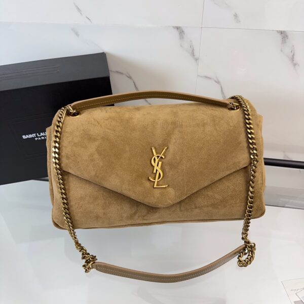 YSL Calypso Large In Suede