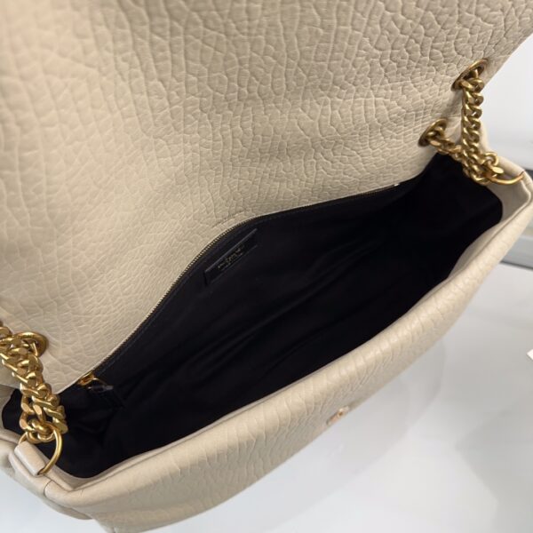 YSL Calypso Large In Grained Lambskin