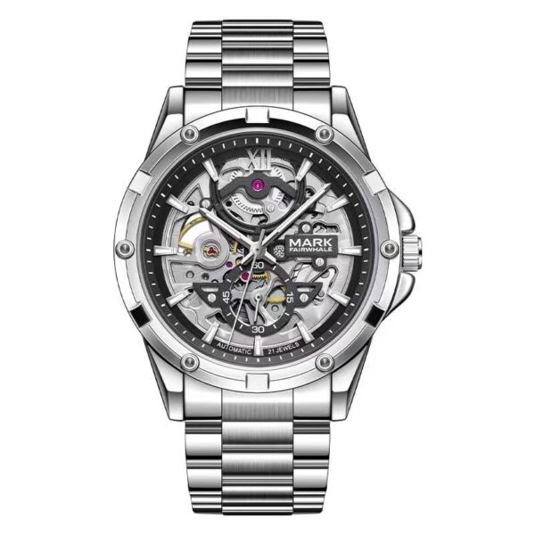 Mark Fairwhale Mechanical 2025 New Men's Watch Tritium Wristwatch Gift for Boyfriend Student Men